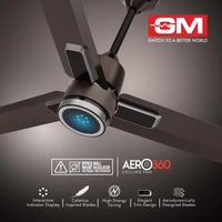 GM Aero 360 1200 mm BLDC Ceiling Fan - Brown Gun Metal