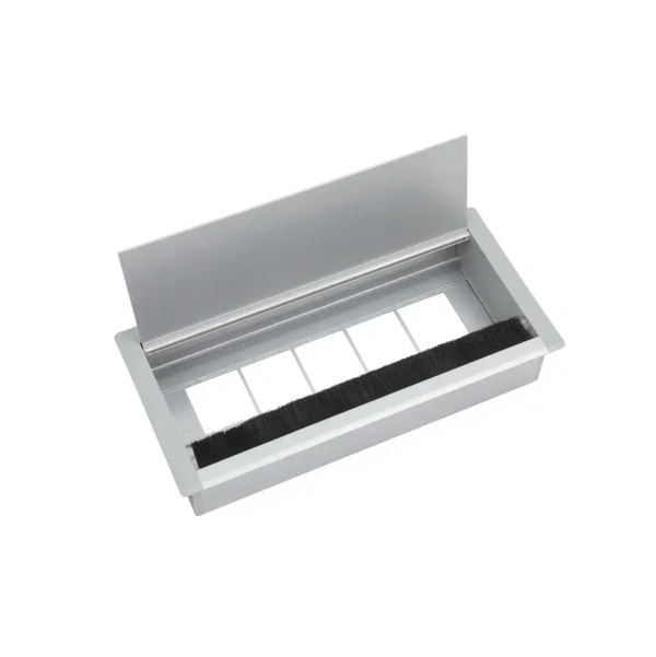 CM Ergosys Manual POP-Up Box - 10M, Metalic Silver Grey