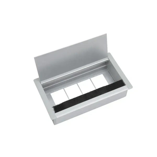 CM Ergosys Manual POP-Up Box - 8M, Metalic Silver Grey