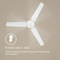 Crompton Star Drift 1200mm Ceiling Fan (Pack of 2) - White