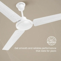Crompton Star Drift 1200mm Ceiling Fan (1 Star | Pack of 1) - 1200mm, White