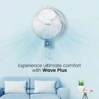 Crompton Wall Fan High Flo Wave 400mm (16")