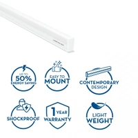 Crompton 20W 4Ft Led Batten Laser Ray Neo 6k