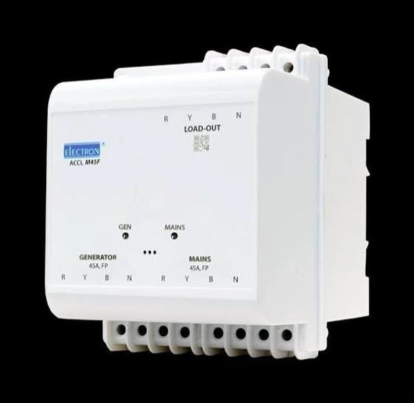 Electron ATS 80 Microcontroller Based Automatic Changeover with Current Limiter (ACCL) | 3 Pole 80A EB | 3 Pole 1-80A DG | 4 Pole Automatic Transfer Switch