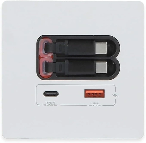 Recessed USB Retractable Extension Socket