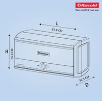 Racold Omnis Slim Storage Water Heater - 15 Liters