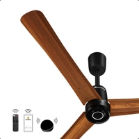 Atomberg Renesa Elite Smart Ceiling Fan - 1200mm, Golden Oakwood