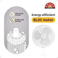 Atomberg Renesa 400mm Wall Mount Fan - 400mm, White