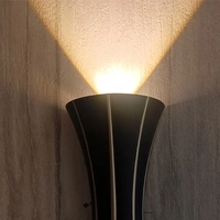 2 Way X 9Watts LED Outdoor Light Black Marble Body Volvo 804