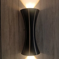 2 Way X 9Watts LED Outdoor Light Black Marble Body Volvo 804