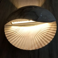 2 Way X 5 Watts White Marble Finish LED Outdoor Light Volvo 805