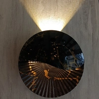 2 Way X 5 Watts Black Marble Finish LED Outdoor Light Volvo 806