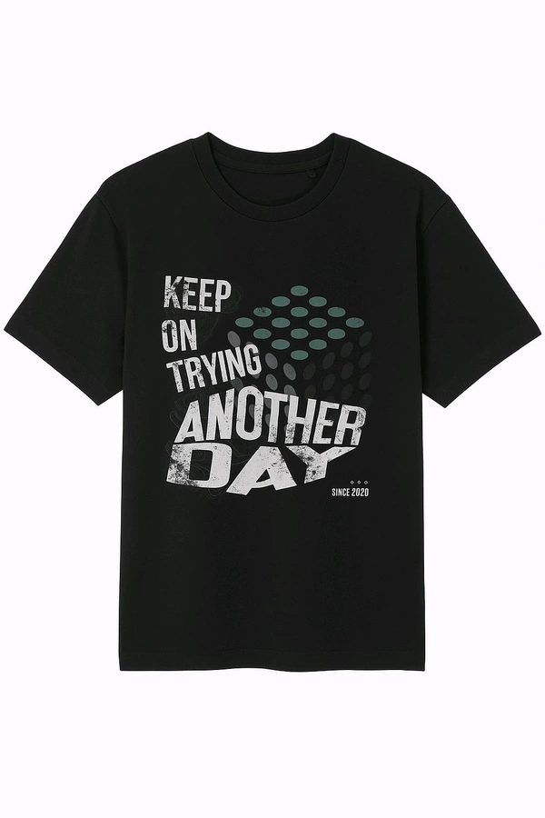 "Essential Black Comfort Tee"