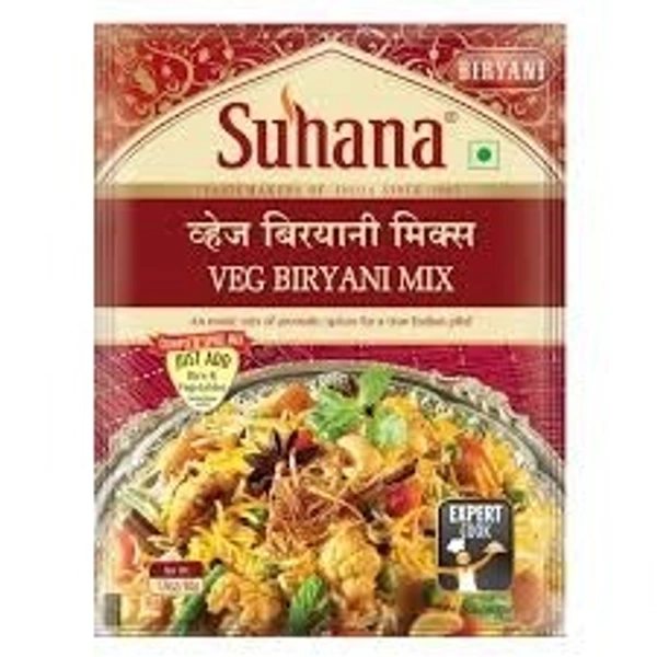 SUHANA VAG BIRYANI MIX 50G