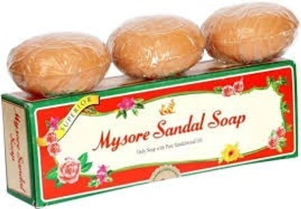 MYSORE SANDAL SOAP 150*3