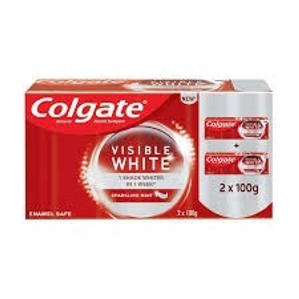 COLGATE VISIBLE WHITE 200GM