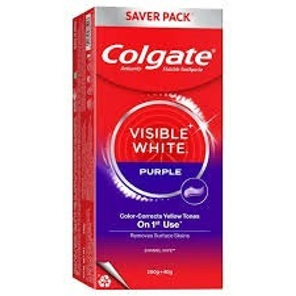COLGATE VISIBLE WHITE PURPLE 200GM