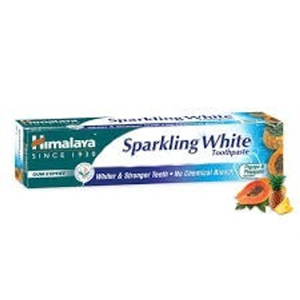 HIMALAYA SPARKLING WHITE TOOTH PASTE 150GM