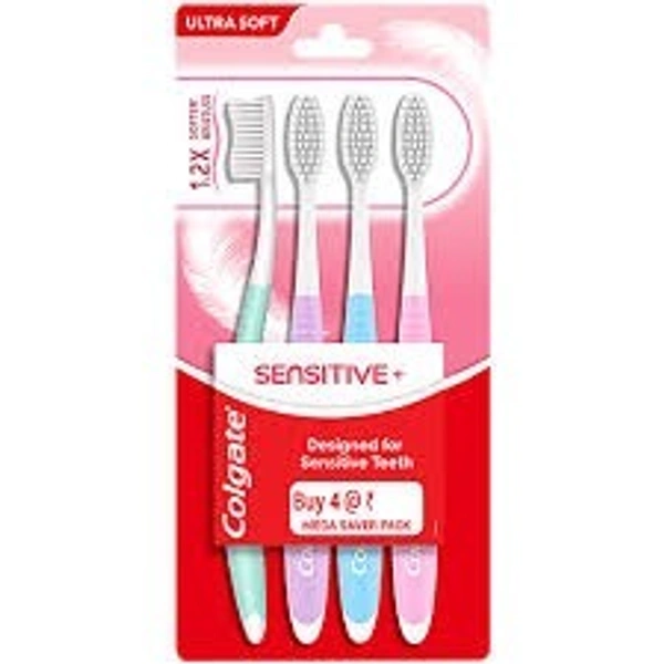 COLGATE GENTLE SENSITIVE BRUSS 4PICE