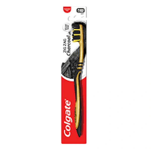 BRUSS COLGATE CHARCOL ZIGZAG BRUSS RS 40