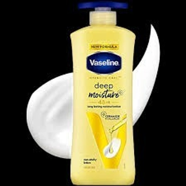 VASELINE DEEP MOISTURE BODY LOTION 400ML