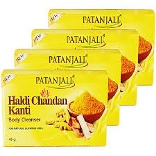 BATH SOAP PATANJALI HALDI CHANDEN SABU RS 40