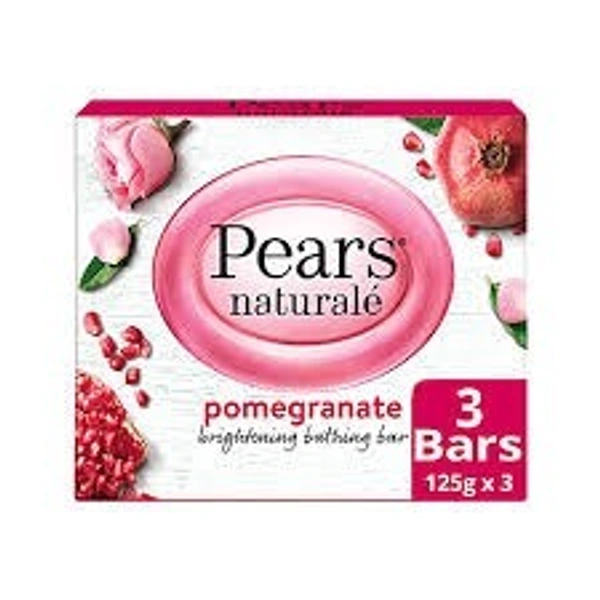 BATH SOAP PEARS NATURALE POMEGRANATE SABU 125*4