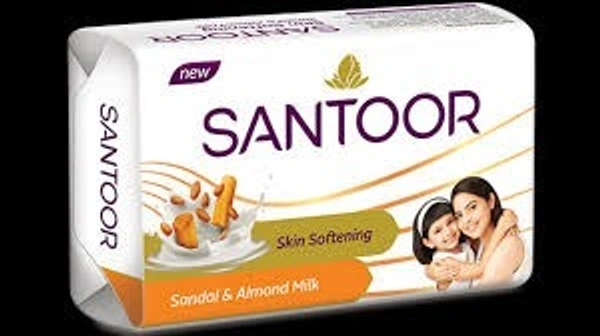 BATH SOAP SANTOOR WHITE SABU 100*4