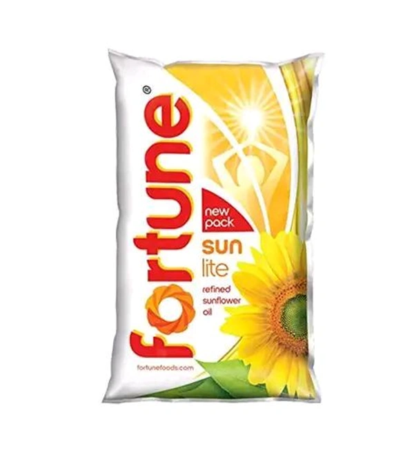 Fortune Sunlight Refined Sunflower Oil 1 litre  - 1 Litre