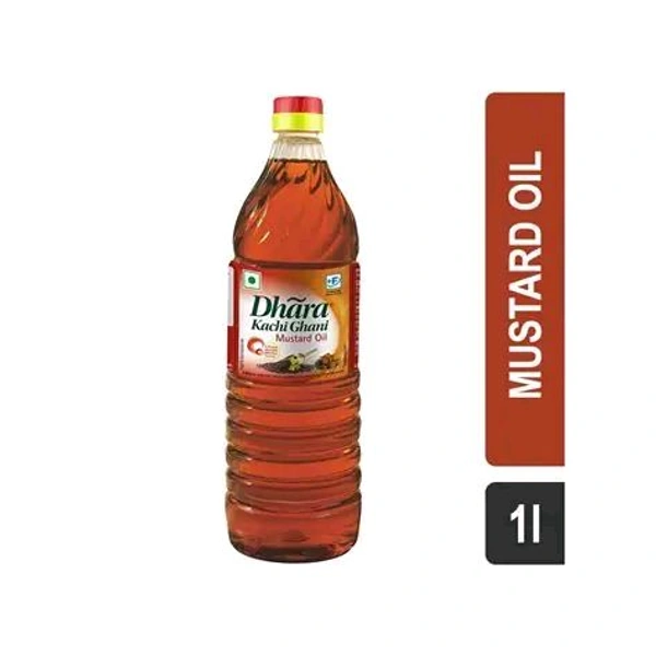 Dhara Mustard Oil  - 1 Litre