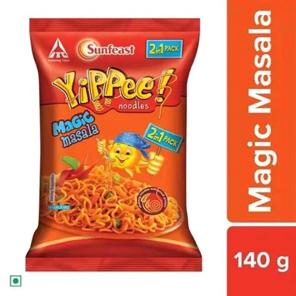 Sunfeast Yippee Magic Masala Noodles  - 140g