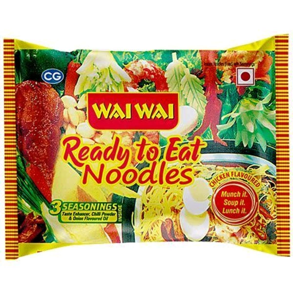 Wai Wai Ready To Eat Chicken Flavour Noodles 70g 