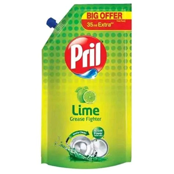 Pril Lemon Dishwash Gel  - 140ml