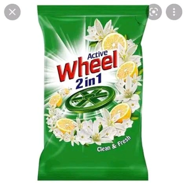 Wheel Active 2 In 1 Detergent Powder  - ₹ 10/.