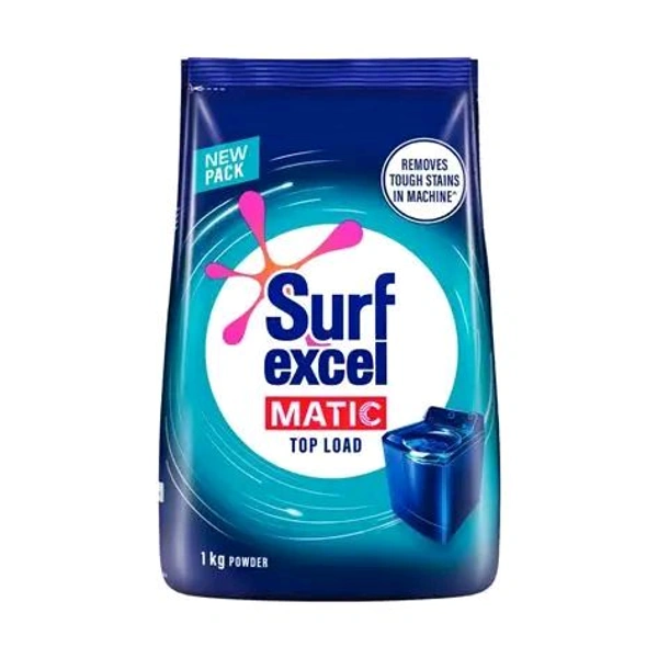 Surf Excel Matic Top Load Detergent Powder 1 Kg - 1 Kg