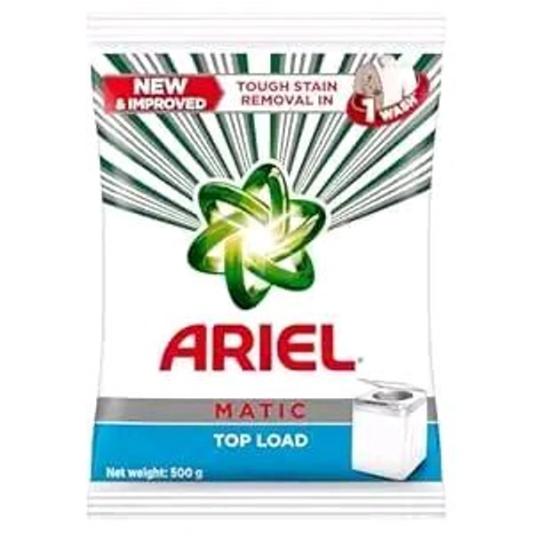 Ariel Matic Top Load Detergent Powder 500g