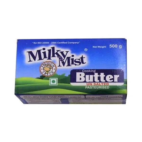 Milky Mist Butter Unsalted  - 500g
