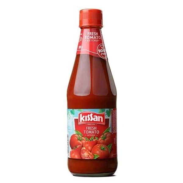 Kissan Fresh Tomato Ketchup Bottle  - 500g