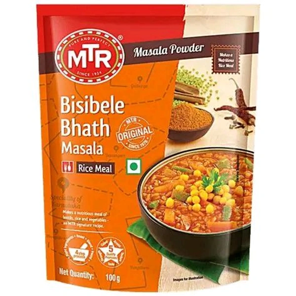 MTR Bisibele Bhath Masala  - 100g