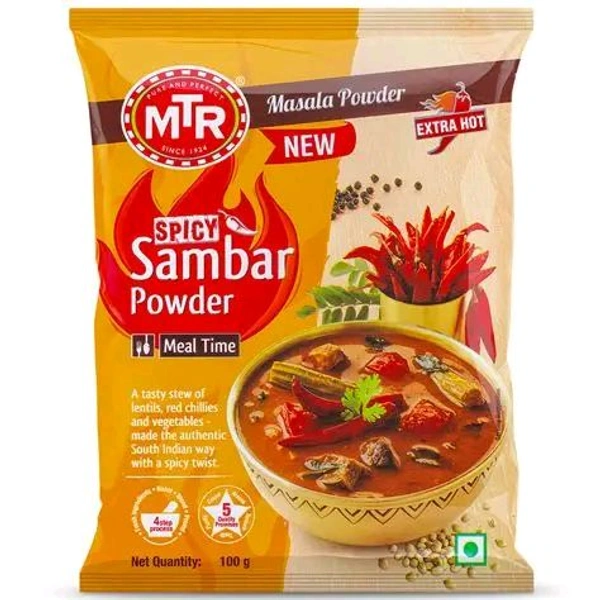 MTR Spicy Sambar Powder ₹ 10/. ( Buy 1 Get 1 FREE)