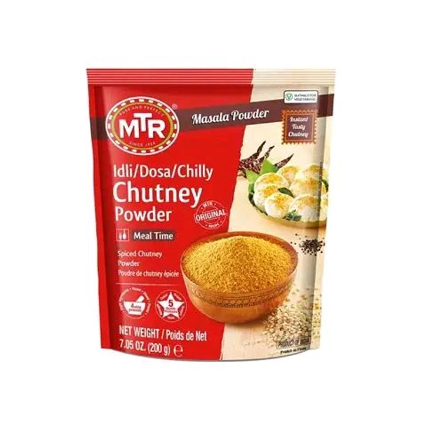 MTR Chutney Powder ( Idli, Dosa & Chilly) - 200g