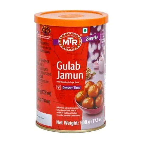 MTR Gulab Jamun Tin  - 500g
