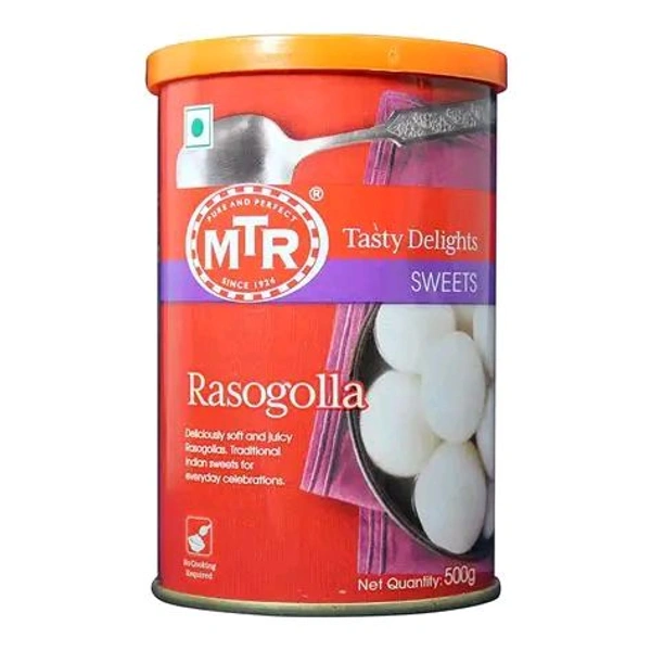 MTR Rasogolla Tin  - 500g