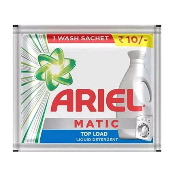 Ariel Matic Top Load Detergent Liquid Pouch - 50ml