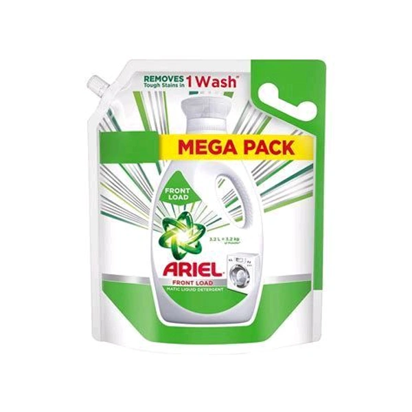 Ariel Matic Front Load Detergent Liquid Pouch  - 500ml
