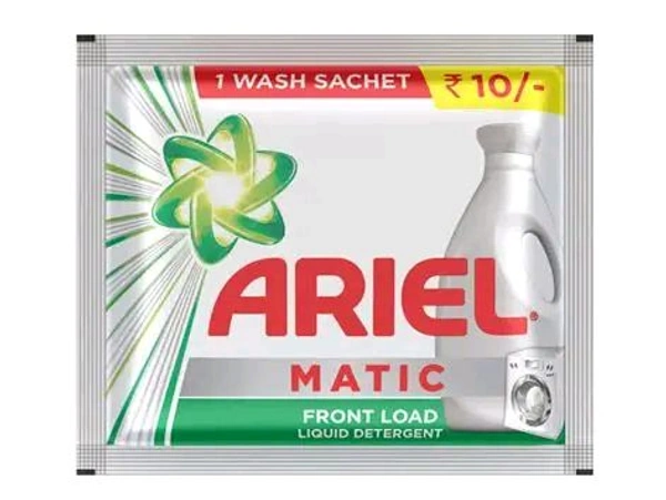 Ariel Matic Front Load Detergent Liquid Pouch  - 50ml