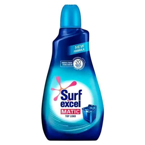 Surf Excel Matic Top Load Detergent Liquid Bottle  - 500ml