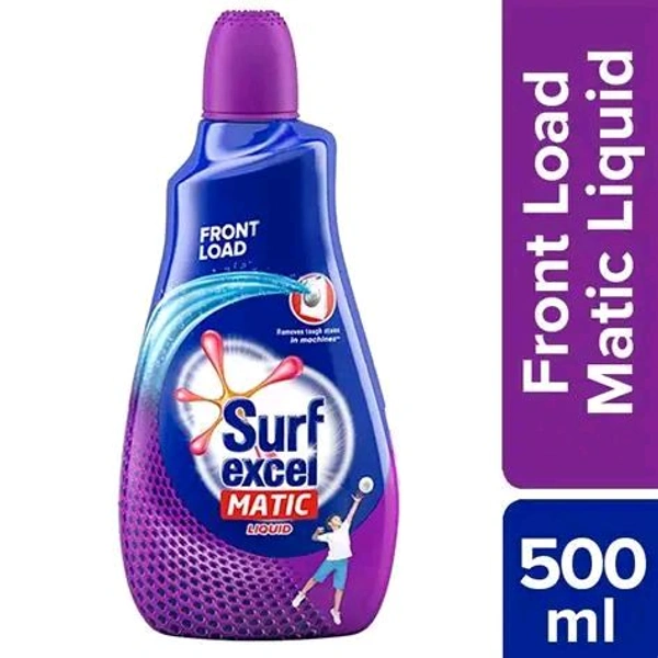 Surf Excel Matic  Front Load Detergent Liquid Bottle  - 500ml