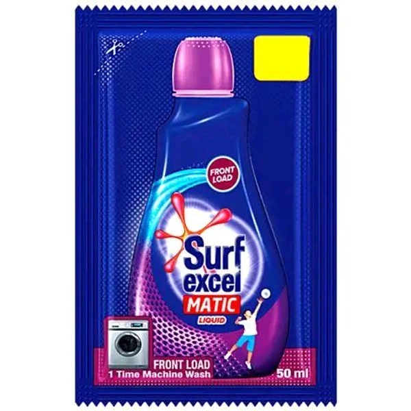 Surf Excel Matic Front Load Detergent Liquid Pouch  - 70ml