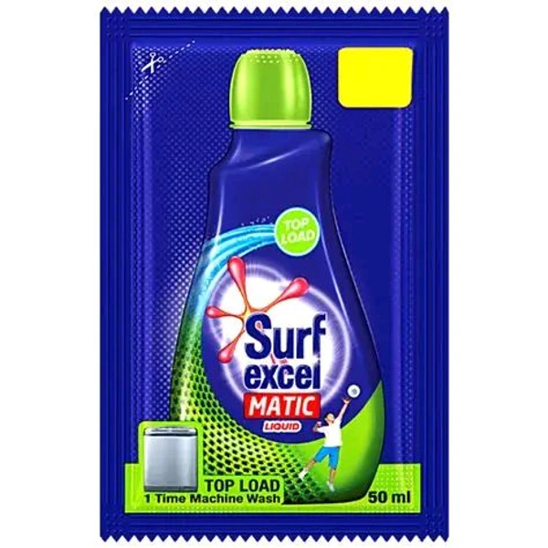 Surf Excel Matic Top Load Detergent Liquid Pouch  - 70g